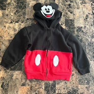 Disney Parks Mickey Mouse Boys Hoodie Size XS